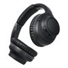 Wireless Headphones Noise Canceling Bluetooth Sealed Type To Approximately 90 Hours of Fast AAC External Sound Low Delay Black Audio-Technica