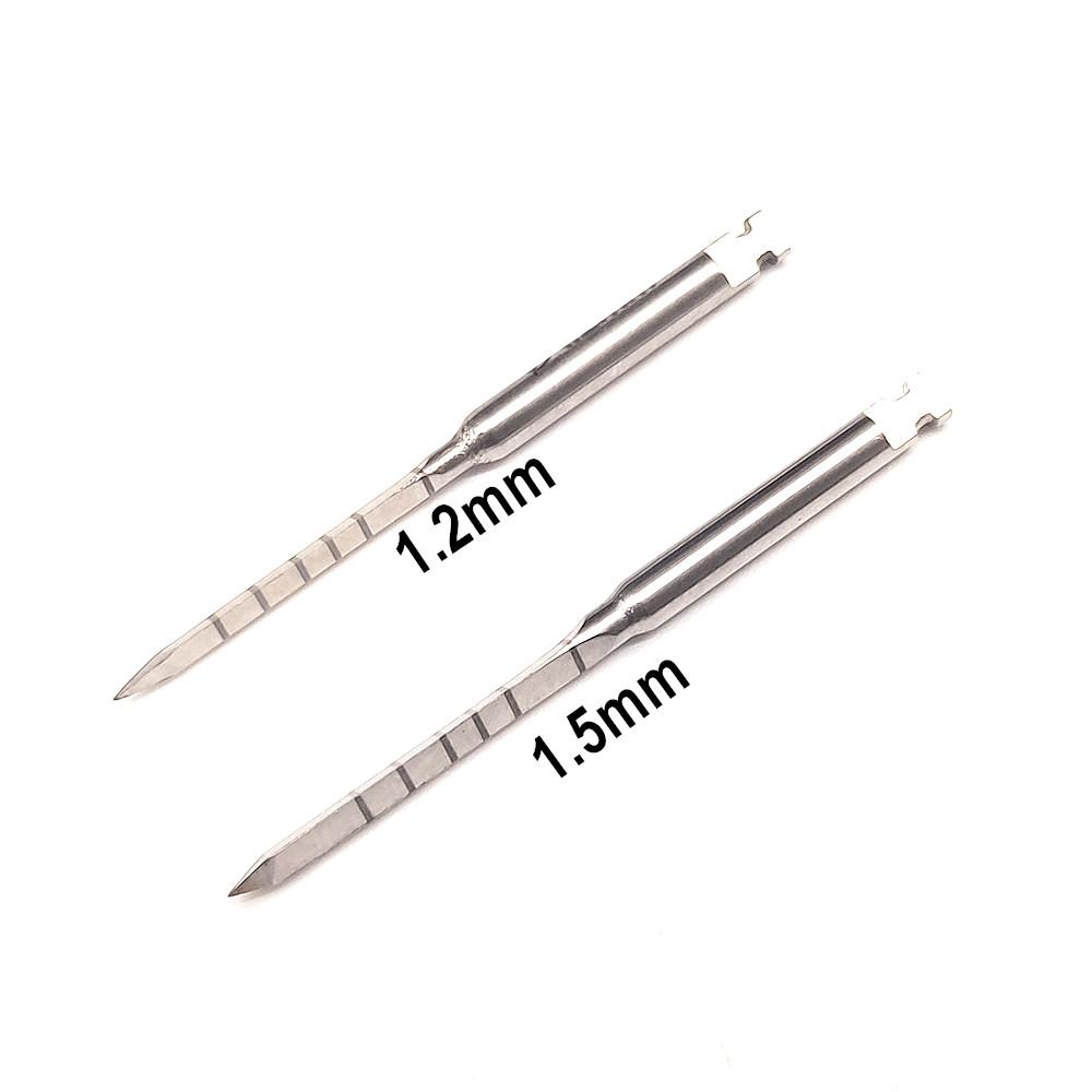 Лопата для зубных имплантатов, пилотная маркировочная копья, хирургическая дрель, инструменты для стоматолога 1,5 мм + 1,2 мм