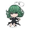 Azu Maker One-Punch Man Puni Colle! Keychain (with Stand) Tatsumaki the Frightened