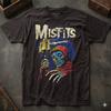 НОВЫЙ! Мужская футболка The Misfits Candelabra Черная Панк-рок группа Футболка Бесплатная доставка