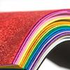 Self-adhesive Glitter Foam Paper Flash Colorful Handcraft Cutters Paper New Sparkles Paper