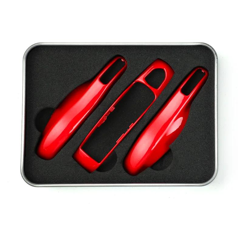 For Porsche Boxster 718 Cayman Cayenne Panamera Macan 911 Car Key Case Keyless Cover Key Shell Car Accessories Protective Case