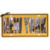 Worldwide Popular City License Plate Poster Vintage Wall Decor North America Metal Tin Sign Plaques Poster 15x30cm