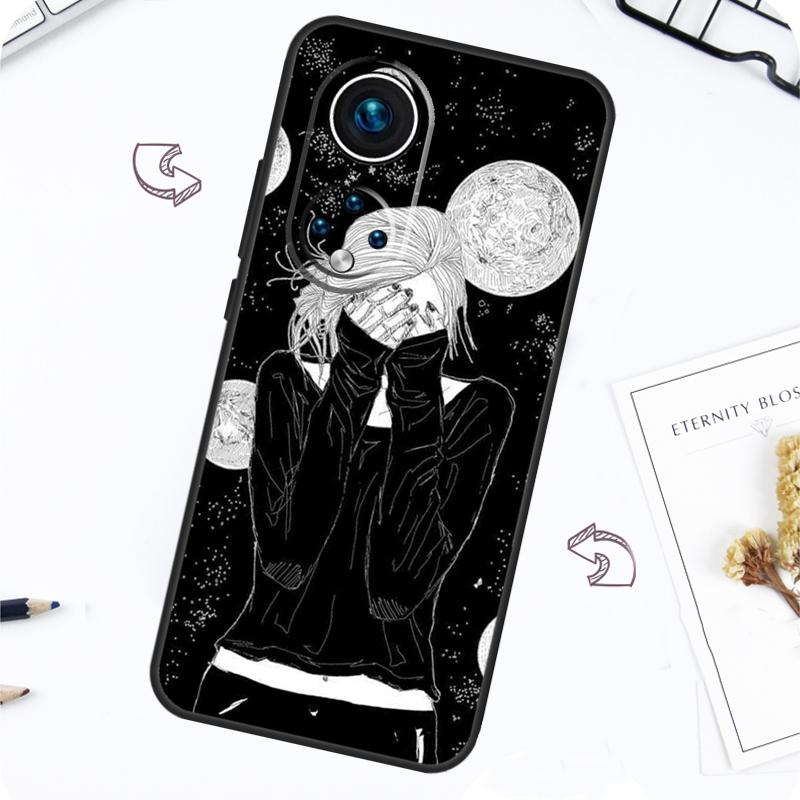 Черно-белый Галактический Эстетичный Чехол Для Honor Magic 7 Lite 5 6 Pro Honor 200 50 70 90 Lite X8b X9a X8a X8 X9 X9c X9b Чехол