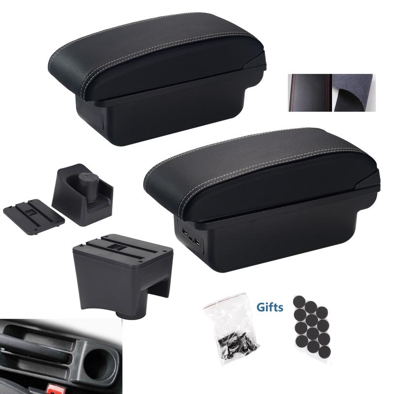 For Volkswagen POLO Armrest new For VW POLO Mk5 6R Vento Car Armrest box 2010-2018 Storage box Retrofit Interior Car Accessories