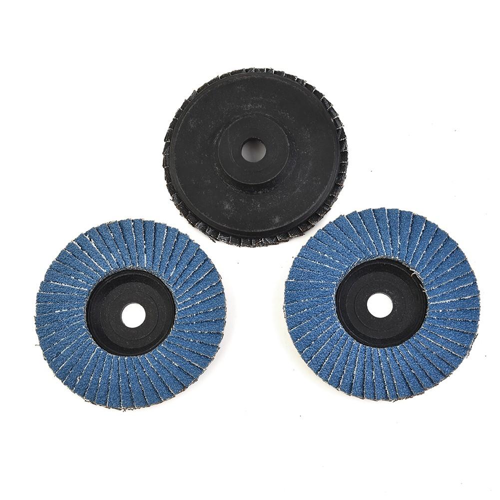 Blue Grinding Wheel Flap Discs Hole 10mm Sanding Discs