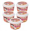 Samyang Плоская стеклянная лапша Rose Buldak, 5 шт.