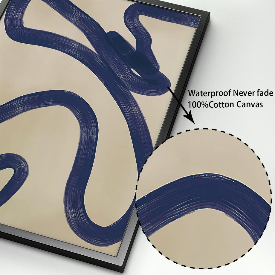 Абстрактное полосатое платье для девочек, линии рисунка, геометрические настенные художественные принты, картина на холсте, скандинавский постер, Декор, картинки для гостиной