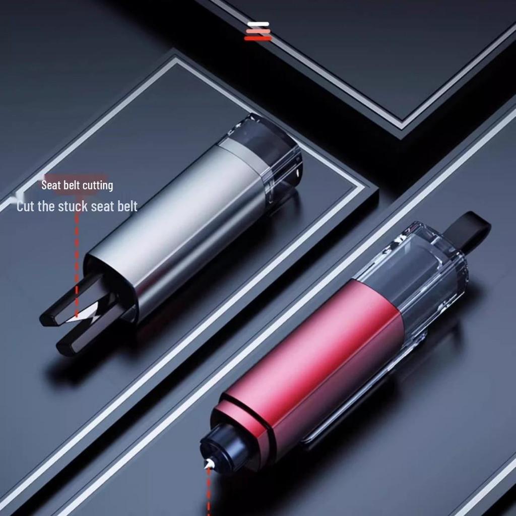 New Customer Discount: Portable Multi-Functional Car Safety Hammer & Seatbelt Cutter