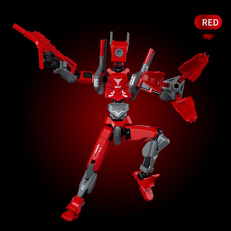 Мех T13 Фигурка Титан 13 Фигурка Манекен Счастливая 13 Фигурка Напечатанная на 3D-принтере Многосуставная Подвижная Фигурка Нова