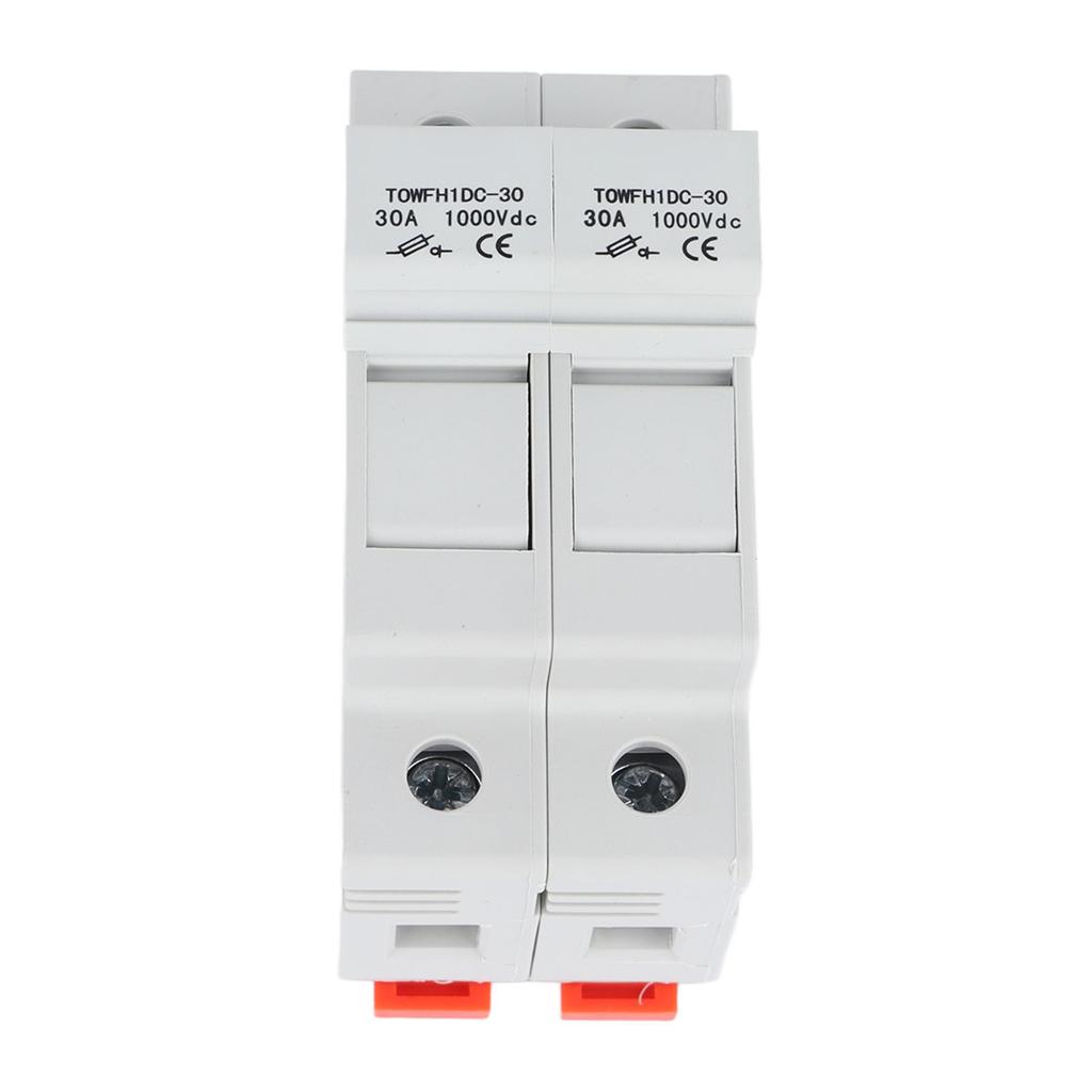 Автоматический выключатель постоянного тока 1000 В с 2 предохранителями Эффективная защита Автоматический выключатель Набор предохранителей для электроприборов 15 А