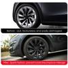 4PCS Hub Caps for Tesla Model Y Juniper 20-Inch Wheel Cover Performance Replacement Helix 2.0 Wheels Full Rim Accessories 2025