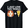 Funny Guinea Pig Pizza Lover Furry Potato Piggy T-Shirt