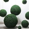 Экологичное искусственное растение, травяной шар, реалистичный внешний вид, декоративный шар, двор, сад, украшение дома