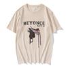 Cowboy Carter Beyoncée T-shirt Act II 2024 Vintage Printing Tee-shirt Short Sleeve Summer Spring Tshirts Cotton High Quality Tee