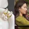 Лю Ифэй вдохновил роскошные силиконовые клипсы для ушей для женщин с жемчугом