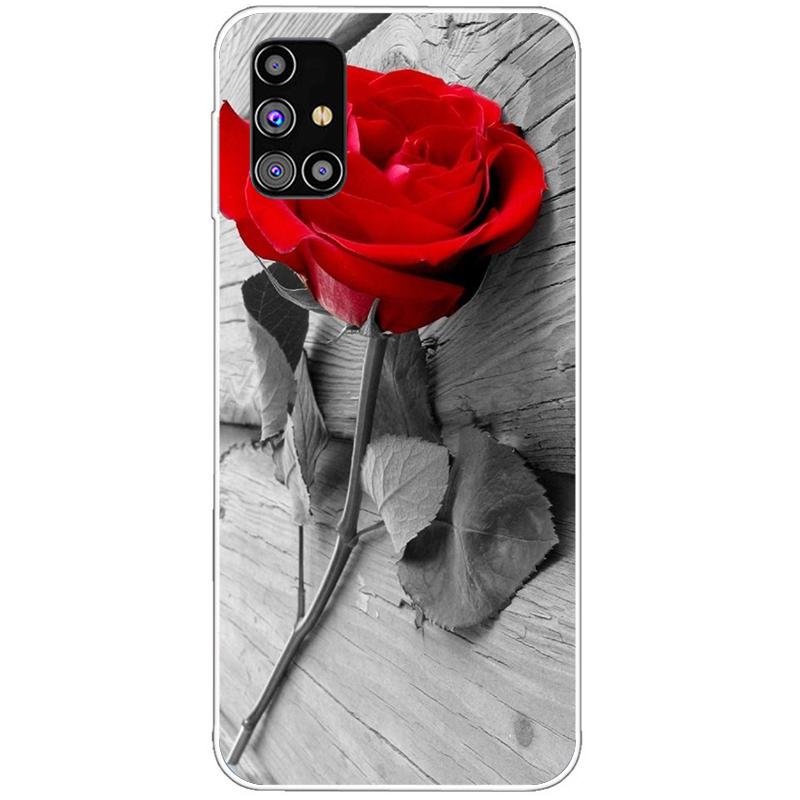 Для Samsung Galaxy A31 A51 A71 чехол силиконовый чехол для телефона чехлы для Samsung A315 A515 A715 мягкие чехлы мультяшный бампер чехол