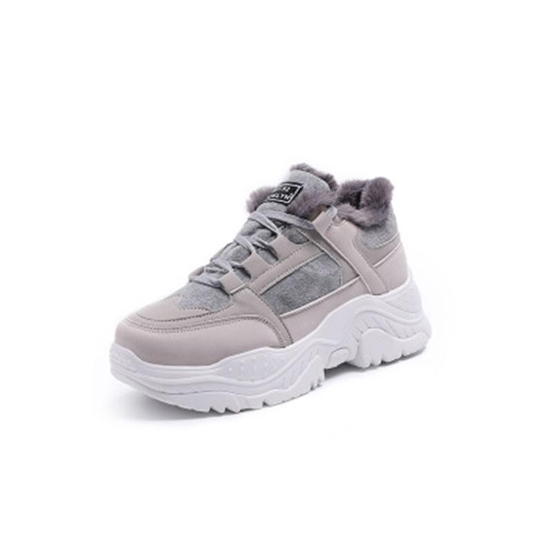 Женская повседневная обувь осень-зима 2024 женские теплые кроссовки женские вулканизированные женские туфли на платформе из хлопка Zapatos De Mujer