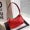 Французская нишевая сумка подмышкой весна 2024 новая модная сумка через плечо женская сумка иностранный стиль однотонная сумка