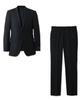 Takeo Kikuchi Solid Serge Suit for and Other Formal Dark Navy 02 93161009 Men's (3-Piece Suit) Weddings, Funerals, Occasions, (094) (M),