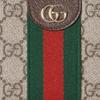 Gucci Ophidia Logo Classic Canvas And Leather Wallet Women wallet Beige Dark-Brown 838484-FAE0L-9746