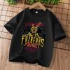 Мультяшные детские футболки Five Nights At Freddys, графическая футболка FNAF, детские повседневные спортивные топы с короткими рукавами, детская одежда