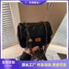 High-end Fashion Bag Women's New Diamond Chain Small Square Bag Versatile Shoulder Messenger Bag