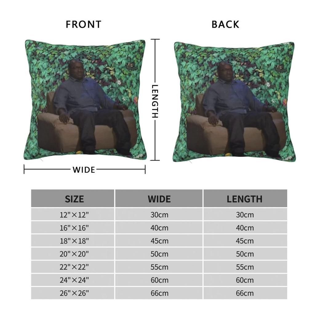 Hannibal Buress Obama Portrait Square Pillowcase Polyester Linen Velvet Printed Zip Decor Pillow Case Home Cushion Cover