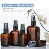 Bottles Essential Oil Refillable Bottle Brown Spray Bottle Glass Container Refillable  Accessories