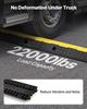Cable Protector Ramp, 9,979 kg/axle Capacity, 1 Channel Heavy Duty Rubber Cord Hose Wire Cover, 70 x 50 mm Channel, Traffic Speed Bump with Flip-Open