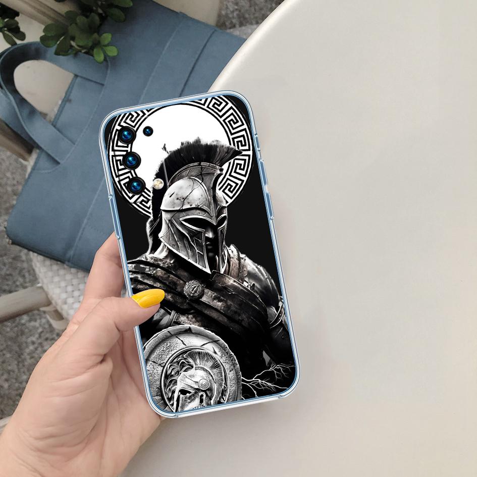 Чехол для телефона PP58 Spartan Warrior для Motorola Moto G10 G20 G30 G31 G32 G34 G35 G41 G42 G50 G51 G52 G55 G60 G60S G62 G71 G72 G75