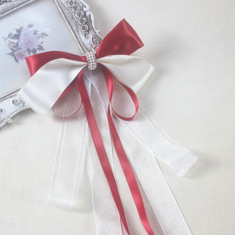 Sweet Large Bowknot Hair Clip For Women Girls Lolita Long Ribbon Solid Hairpin Cute Ponytail Hair Bands Fashion Hair Accessories