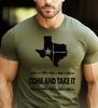 Texas Come And Take It T-shirt Border Security Patriotic USA Texas Map T-shirt