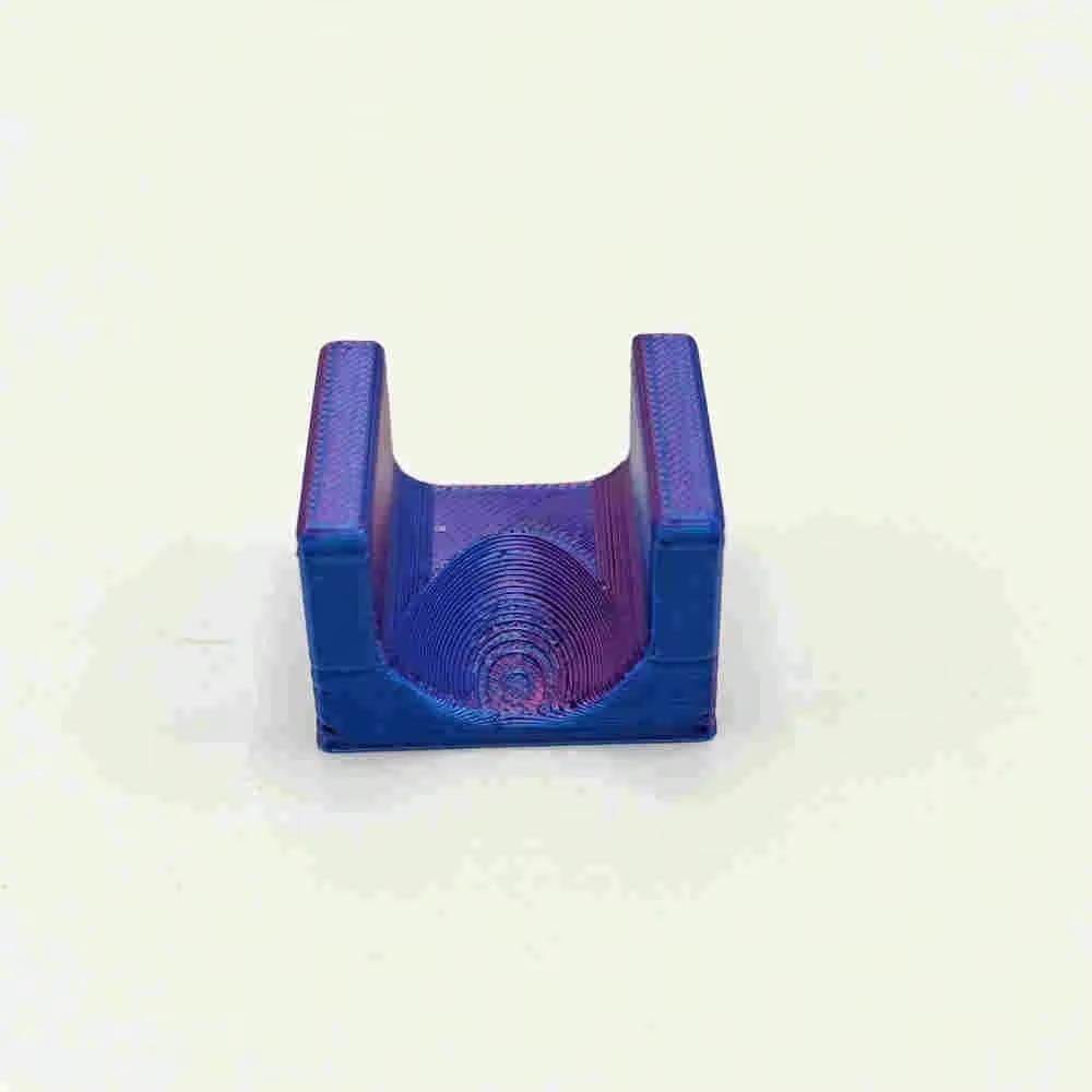 Magnetic Nail Holder, 1D Printed DIY Manicure Stand, Faux Suede Nail Display Rack, Anti-spill Nail Art Auxiliary Tool