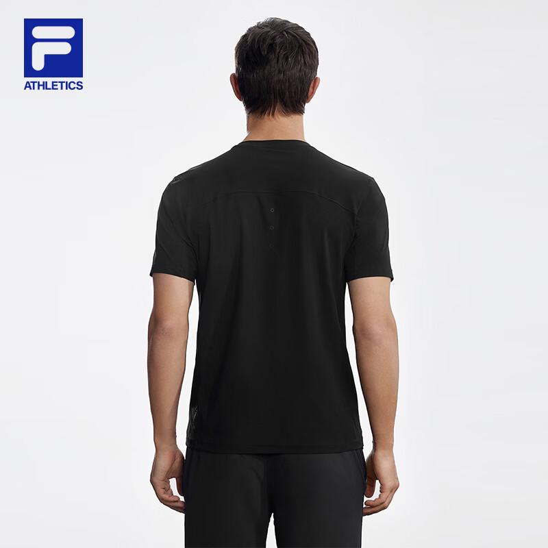 Fila Мужская базовая вязаная футболка с коротким рукавом