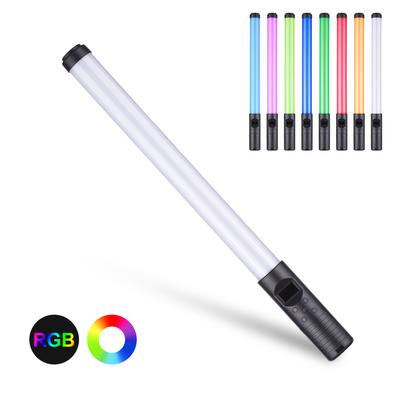 Ручной RGB-светильник с цветной палочкой, 20 Вт, светодиодный светильник для фотосъемки, двухцветная температура 3000–6500 К