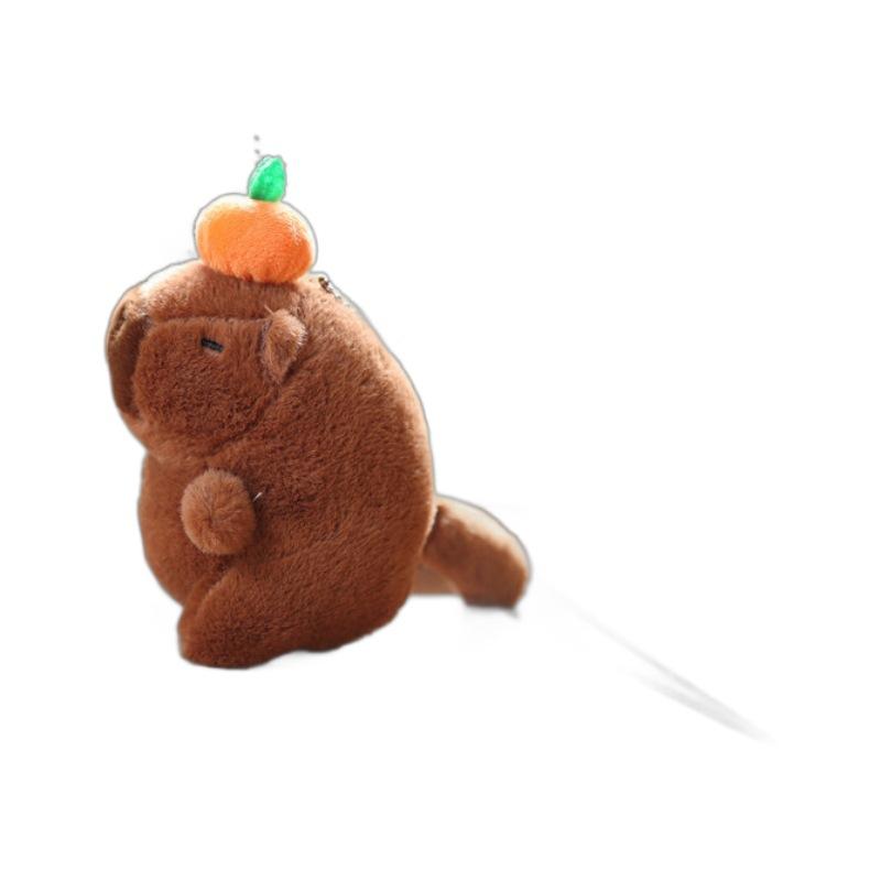 Милый и симпатичный, Виляющий хвост, Подвеска Капибала, Мягкая игрушка, Кукла, Сумка, Подвеска, Брелок, Кукла