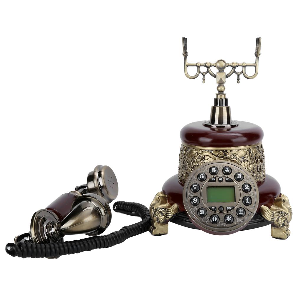 MS2200A Европейский винтажный стационарный классический проводной старомодный телефон с подсветкой