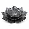 Lotus Flower Multi‑Stick Incense Holder Ash Catcher