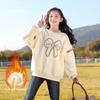 Girls' Autumn/Winter 2025 Sweatshirt – Stylish, Plus-Fleece Tops for Kids