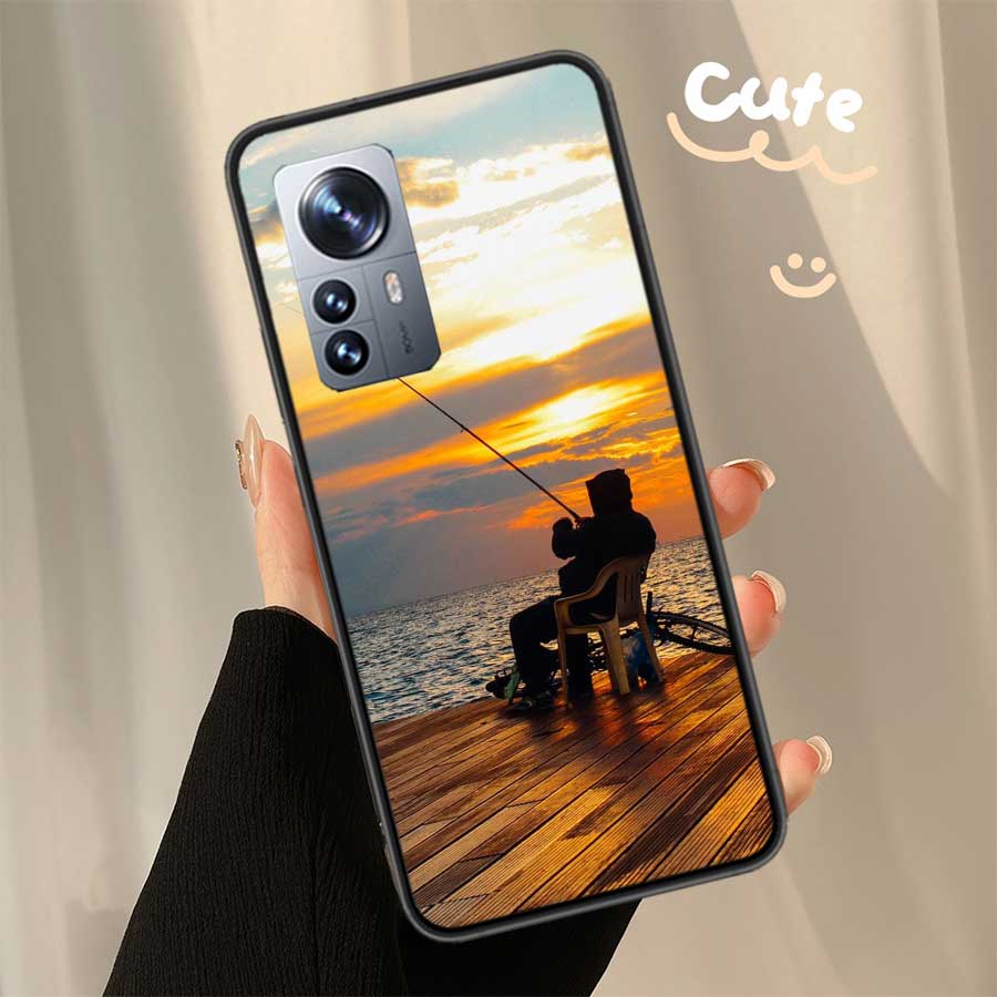Чехол для телефона Hunter Man Fishing Dog для Xiaomi Mi 13 12 11T 10T 12T Pro 12X 11i 11 Ultra 10 Lite 5G 9 8 6X 5X A1 A2 Cover Capa Coq