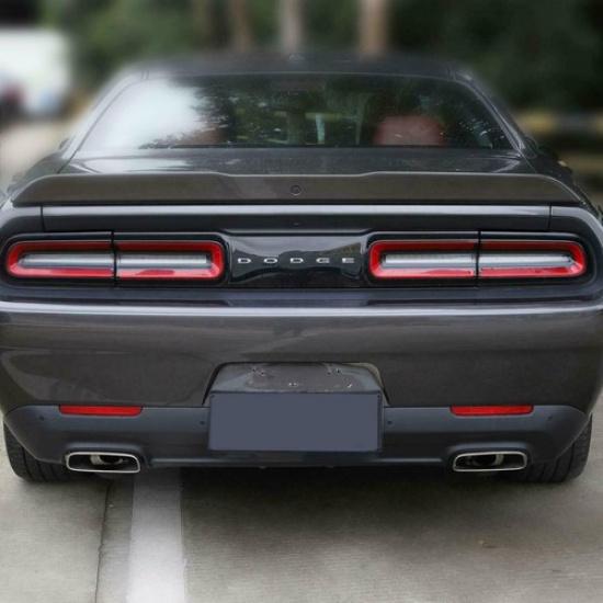 Exhaust Muffler Tail Pipe Trim Cover For Dodge Challenger 2015- Accessories