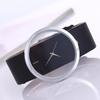Hollow Design Simple Fashion Watch Ladies Quartz Casual Ladies Leather Watch