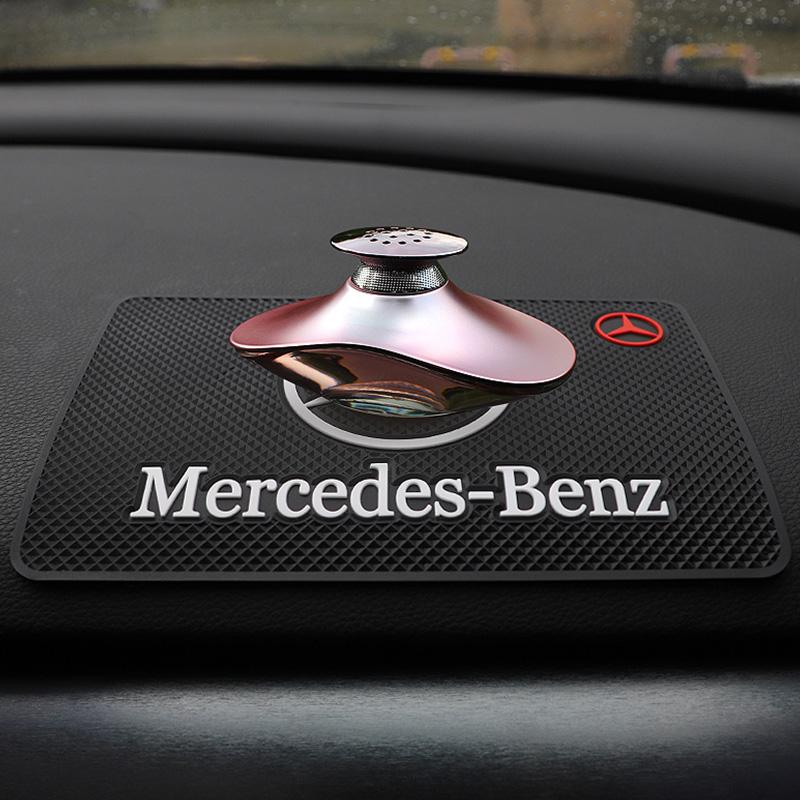 Hub Cap Car Dashboard Non Slip Mat Sticky Silicone Pad Interior For Mercedes Benz AMG GLE GLS CLA CLE GLC CLS GLA W223 W213 W206 W464
