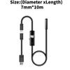 Threeinone Usb Endoscope With Probe For Mobile And Pc Inspection In Plumbing And Automotive