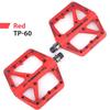 TANKE Bike Pedals Non-Slip Nylon MTB/Road Bicycle Pedals Bearing Cycling Footrest Black/Red/Gray/Orange