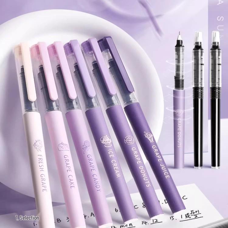 Шариковая ручка Jumbo высокой ценности с черными гелевыми чернилами для студентов – Идеальна для письма и практики