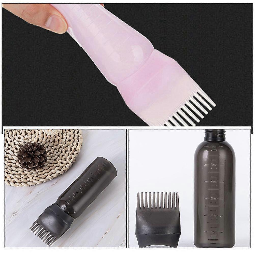Hair Dyeing Bottles with Comb Applicator Useful for Hair Dye 12Pcs