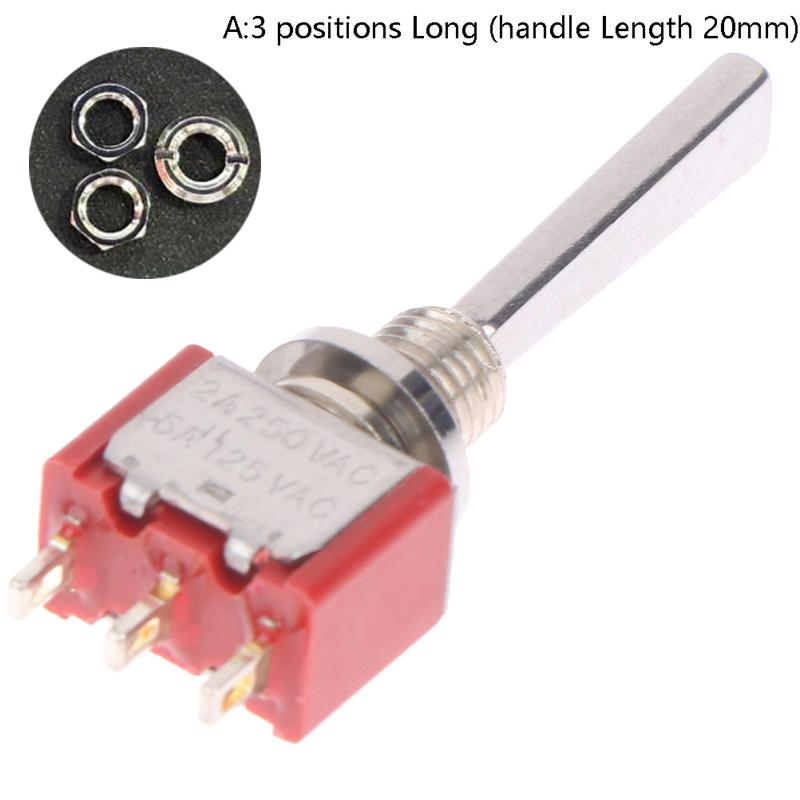 2/3-Position Reset RC Transmitter Switch for Radiomaster OpenTX T16 T18 TX16S TX18S Frsky WFLY RadioLink Futaba JR ACCS