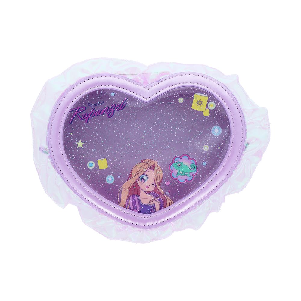 Sunstar Stationery Disney Y2K Ballet Core S2334380 Косметичка, в форме сердца, Рапунцель,